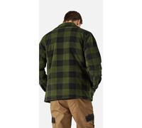 Dickies Portland Shirt Green Easy opening press down pearlised studs, Keep war