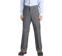 Dickies - QP873 Boys’ Slim Straight Trousers - Black - 10 Years
