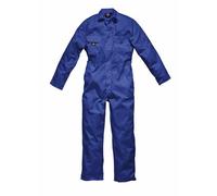 Dickies Redhawk Economy Stud Front Coverall - Royal Blue - Regular Leg (30") - Small