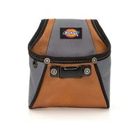 Dickies Rigid Nail/Screw Work Pouch with Tape Measure Clip, Universal-fit Steel Clip for Tool Belt, Riveted Seams Built to Last