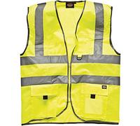 Dickies Sa22020 High Visibility Technical Waistcoat Yellow Large