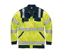 Dickies SA30015 YLN S Size Small "Industrie" Hi-Vis Jacket - Yellow/Blue