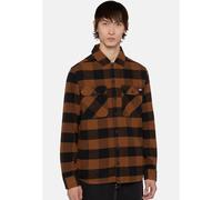 Dickies Sacramento Long Sleeve Shirt Brown S Man