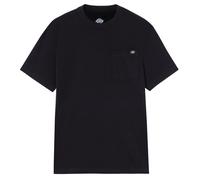 Dickies Men's Short Sleeve Cotton T-Shirt with Chest Pocket, Black Large
