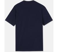 Dickies Short Sleeve Cotton T Shirt Navy Blue Front pocket on the chest, logo