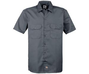 Dickies Short Sleeve Work Shirt Short-sleeved Shirt charcoal XXL