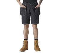 Dickies - Shorts for Men, Eisenhower Extreme, Elasticated Waist, Black, 28W