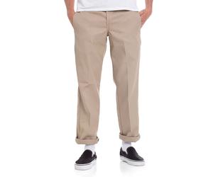 Dickies - Slim Straight Work 873 Khaki - Pants - beige - W28 / L30 - 65% Polyester, 35% Cotton,Cotton W28 / L30