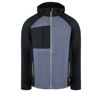 Dickies Softshell Mens Grey/Black Resistant Jacket - Size 3XL