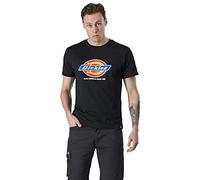 Dickies - T-Shirt for Men, Denison T-Shirt, Crewneck, Black, XL