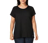 Dickies - T-Shirt for Women, Short Sleeved Performance T-Shirt, Chest Pocket, Black, S