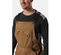 Dickies, Tech Duck Bib, Dungarees, Unisex, One Size, Brown