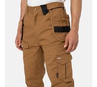 Dickies, TECHDUCK Pant, for Men, One Size, Rinsed Brown Duck