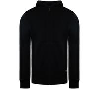 Dickies Men's Thermal Lined Full-Zip Fleece Hoodie with DWR, Knit Black, M