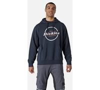 Dickies Towson Work Hoodie Navy Blue Hooded Jumper - S