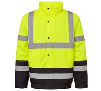 Dickies Two Tone Pilot Long Sleeve Mens Yellow/Navy Jacket SA7005YLN