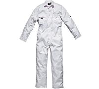 Dickies Unisex Adult, Redhawk Economy Overalls, White (White), Large