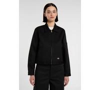 Dickies - Unlined Cropped Ike Black - Jacket - black - M - 65% Polyester, 35% Cotton M