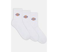 Dickies - Valley Grove Mid White - Socks - white - M/L - 67% Cotton, 27% Polyester, 3% Polyamide, 3% Elastane,Cotton M/L