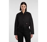 Dickies - W Lined Eisenhower Crop Rec Black - Jacket - black - L - 65% Polyester, 35% Cotton L