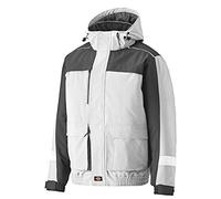 Dickies Waterproof and Breathable Winter Jacket - White - X-Large