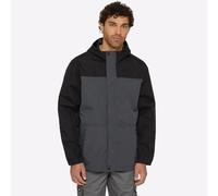 Dickies Men's Waterproof Rain Jacket Full-Zip Hooded Charcoal M (Chest 38-40')