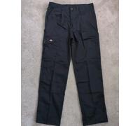 Dickies WD884 Redhawk Mens Super Work Cargo Trousers Size 44S Navy Blue Workwear