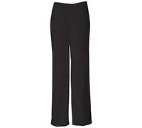 Dickies Women and Men Natural Rise Pant with 2 Pockets and Adjustable Drawstring, 83006, Black, Medium Tall