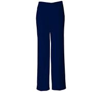 Dickies Women and Men Natural Rise Pant with 2 Pockets and Adjustable Drawstring, 83006, Navy, Medium Tall