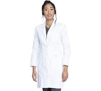 Dickies womensEds Professional Whites 37" Lab CoatEds Professional Whites 37" Lab Coat Medical Lab Coat - White - XX-Large
