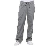 Dickies Women's EDS Signature Unisex Drawstring Scrub Pant, Grey, S