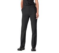 Dickies Womens Flex Original Fit Work Pants, 10 Regular, Black