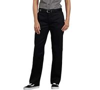 Dickies Women's Flex Original Fit Work Pants Utility, Black V1, 14