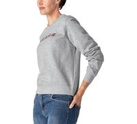 Dickies Women's HW Wordmark Fleece, Heather Grey, XXL
