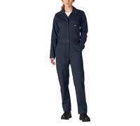Dickies Women's Long Sleeve Cotton Twill Work Utility Coveralls, Dark Navy, M