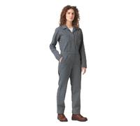 Dickies Women's Long Sleeve Coveralls, Rinsed Hickory Stripe, Medium