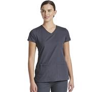 Dickies Women's medical scrubs shirts, Pewter, XXS UK