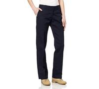 Dickies Women's Original Work Pant with Wrinkle and Stain Resistance, Dark Navy, 10 AVG/REG