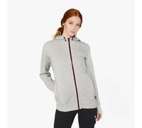 Dickies Womens PERFORMANCE Ladies Hoodie Heather Grey Cotton - Size X-Large
