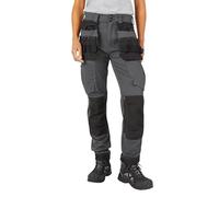 Dickies Women's Performance Workwear Pants, Graphite Gray, 4