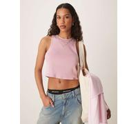 Dickies Womens plentywood vest in washed pink - Size Large