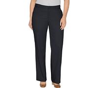 Dickies Women's Plus-Size Relaxed Straight Stretch Twill Pant, Black, 22