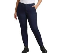 Dickies Womens Plus Size Work Pants - Mid Rise Slim Fit Skinny Leg Twill Business Workwear & Casual Trousers Pants for Women