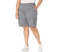 Dickies Women's Plus Sized Stretch Cargo 11” Relaxed Short, Graphite, 20