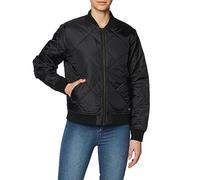 Dickies, Women's, QUILTED BOMBER JACKET, BLACK, S