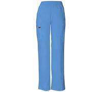 Dickies Women's Signature Elastic Waist Scrubs Pant EDS Signature Scrubs Missy Fit Pull-on Cargo Pant