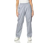 Dickies Women's Signature Elastic Waist Scrubs Pant Medical, Grey, XX-Large Plus