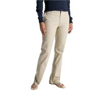 Dickies Womens Slim Fit Bootcut Stretch Twill Pants, 4 Short, Desert Sand