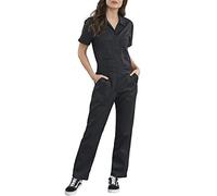 Dickies, Women's, SS FLEX COVERALL, BLACK, S