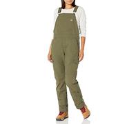 Dickies Women's Temp-iQ Ripstop Bib Overalls, Military Green, S